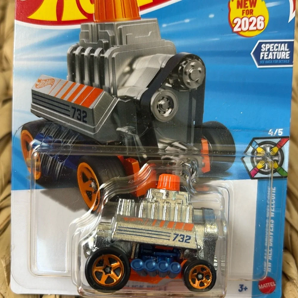 Hot Wheels Click Shift EasterSeals Fidget Sensory Toy Hotwheels Car New 2026